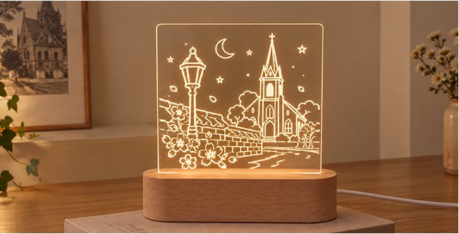 Make an Acrylic Mood Lamp